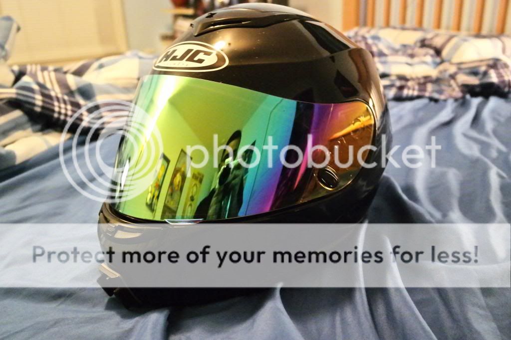 HJC csr2 helmet rainbow visor HJ09!!! ZX6R Forum